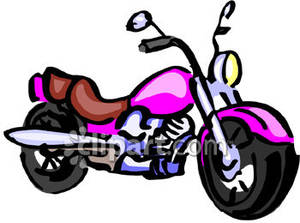 motorcycle icon colored flat 
