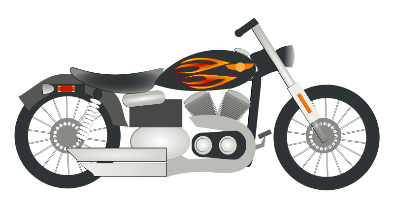 motorcycle clipart