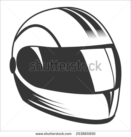 Motorcycle helmet.