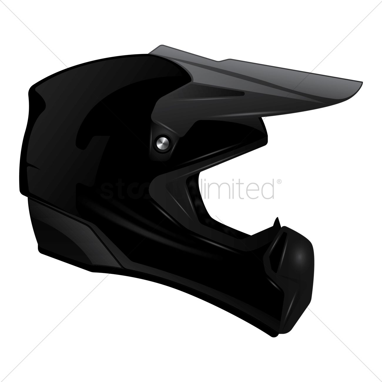 motorcycle helmet vector graphic