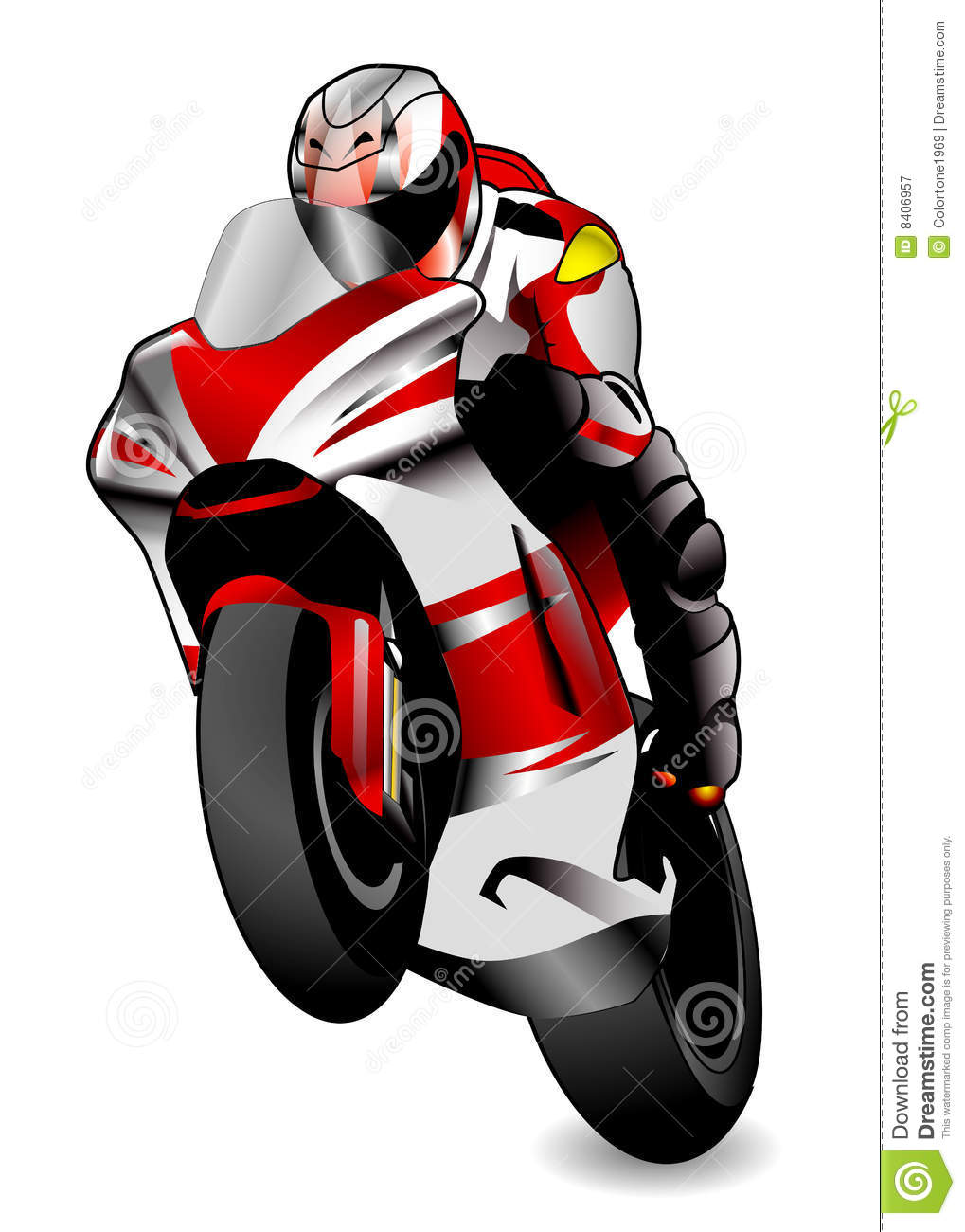Motorcycle Racing Clipart - Free Motorcycle Clipart