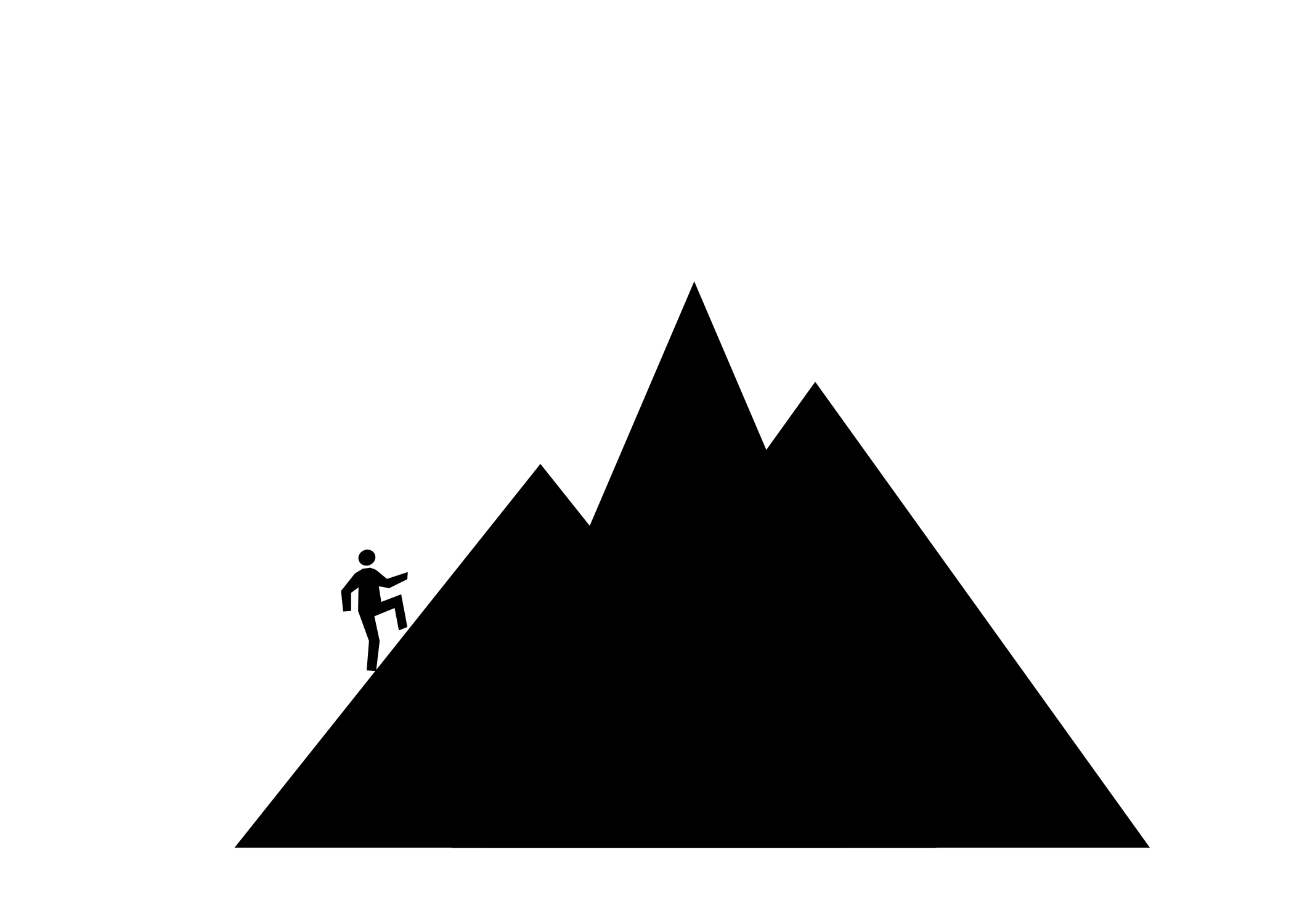 Mountain Climbing Silhouette Clipart Panda Free Clipart Images
