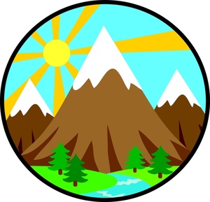 Hidef mountain clip art at ve
