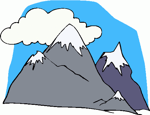 Mountain Clip Art - Clip Art Mountains