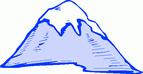 mountain range clipart