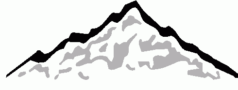 Mountain Clipart Clipart Pand - Mountain Clipart Black And White