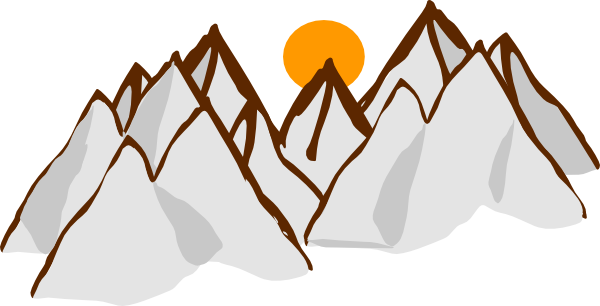 clipart mountains