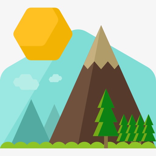mountain, Cartoon, Mountain Peak, Iceberg PNG Image and Clipart
