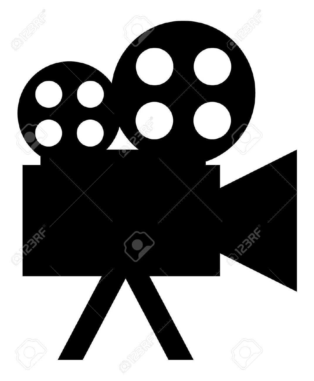 movie camera: icon (button).