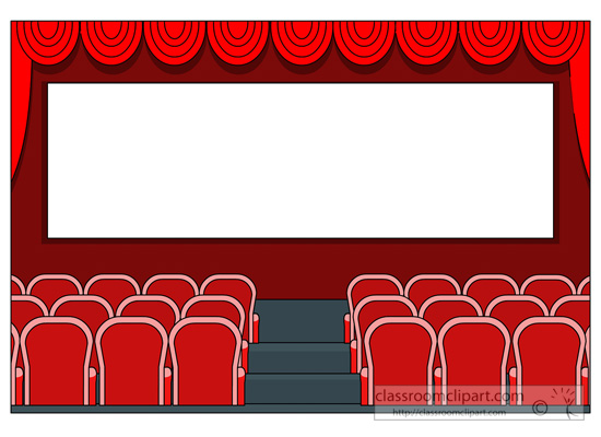 Movie theater clipart 2