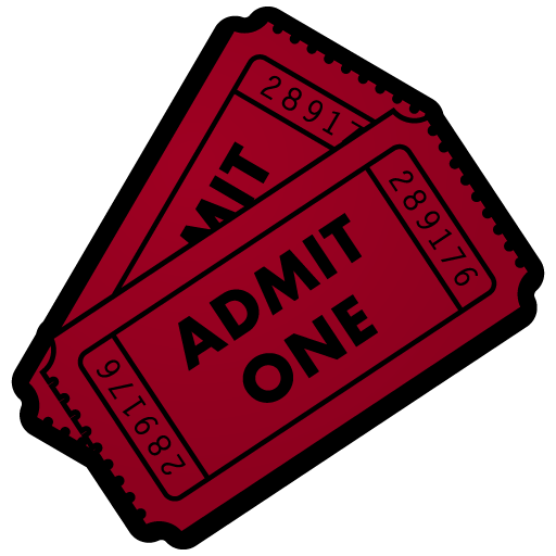 Movie ticket clipart free