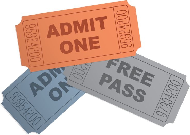 Movie ticket clipart free - Movie Ticket Clipart