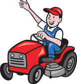 Mowing cliparts - Lawn Mower Clipart