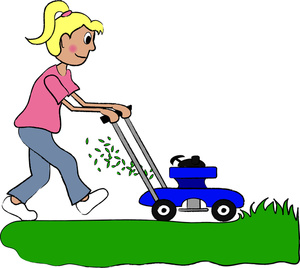 Mowing The Lawn Clip Art Images Mowing The Lawn Stock Photos Clipart