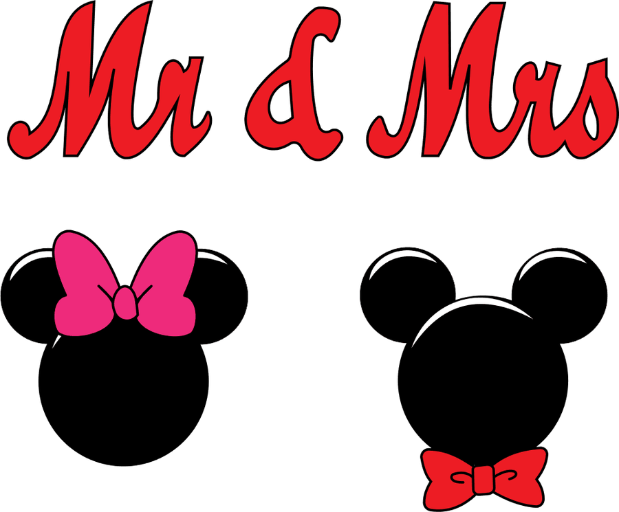 Mr And Mrs Mouse Clipart Bow .