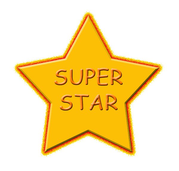 Boy Superhero Holding A Star 