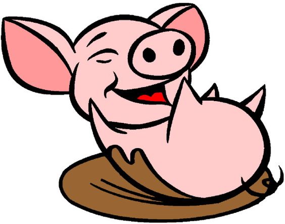 Cartoon Clipart: Free Pig Car