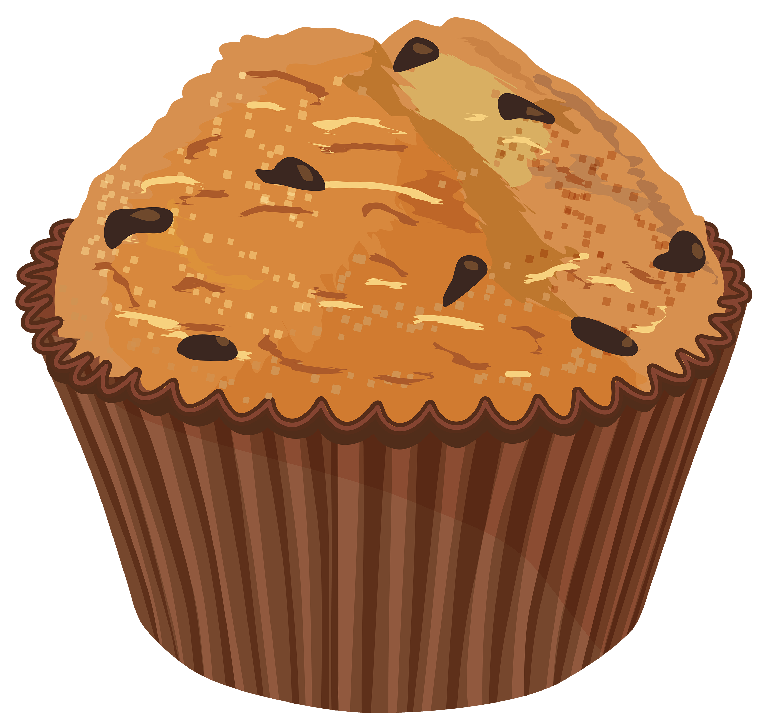 Buttered Muffin - clip art im
