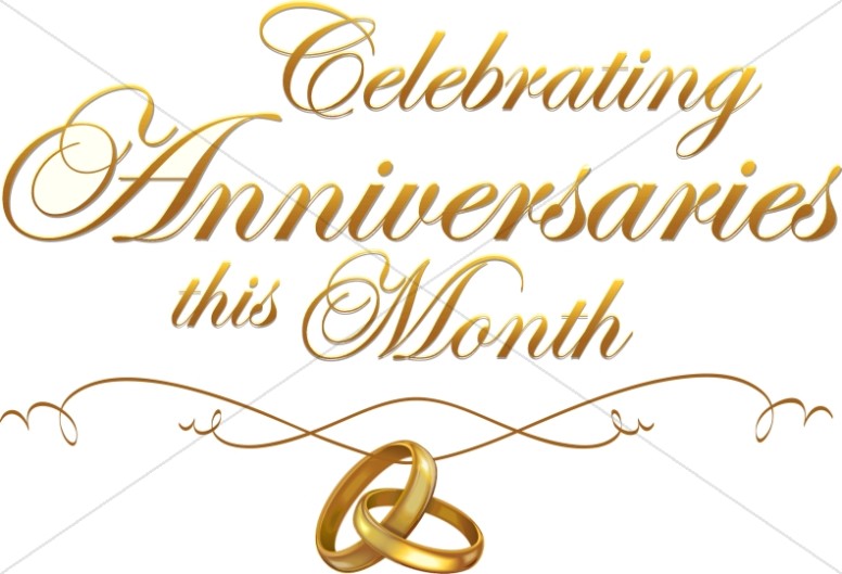 Multiple Anniversary Celebration script with rings