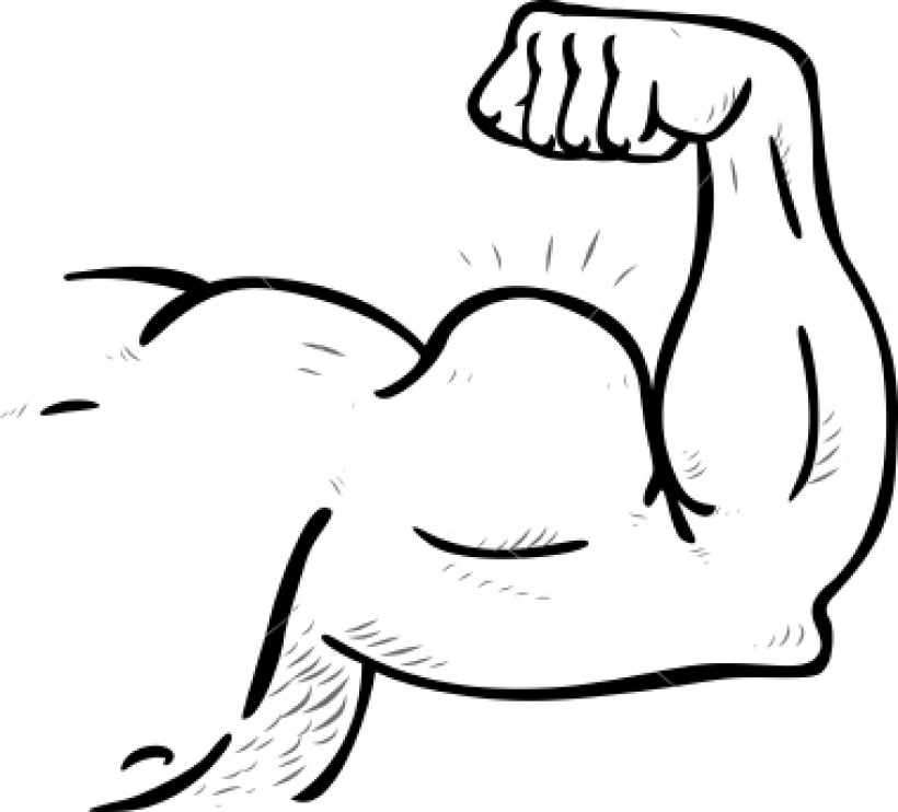 Arm Clipart Black And White C