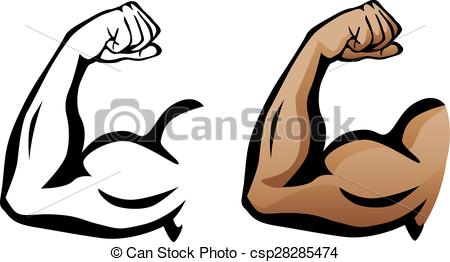 Muscular businessman Clip Art Vectorby Krisdog1/512; Muscular Arm Flexing Bicep - Sharp clean illustration of arm.