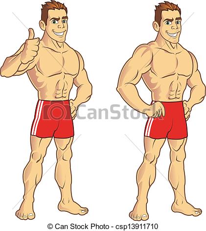 ... Muscular Man for your graphic needs
