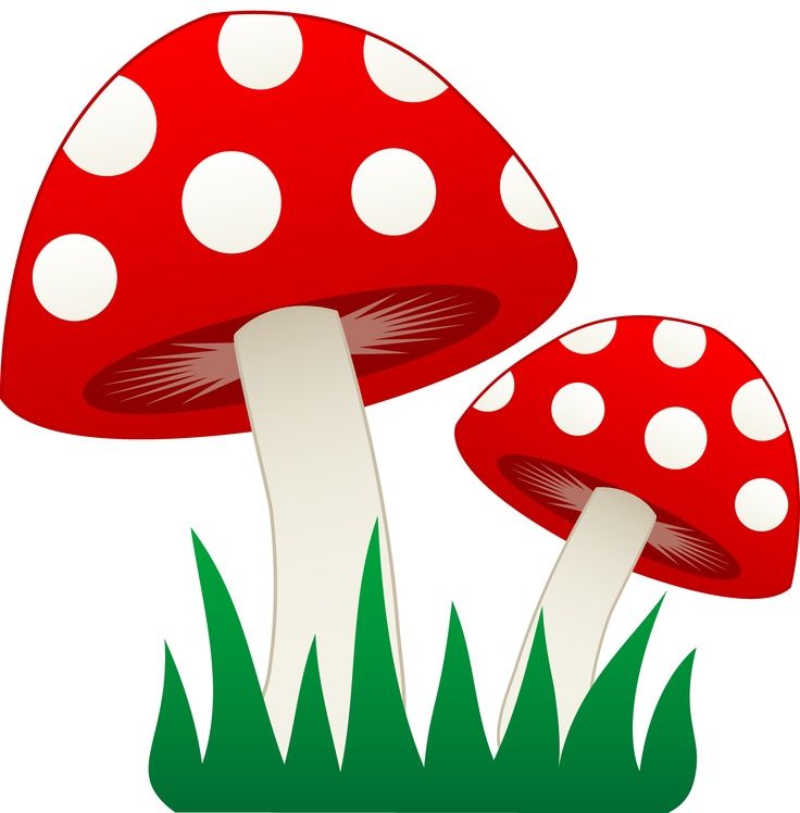 mushroom clipart | Gnome Birt - Mushroom Clipart