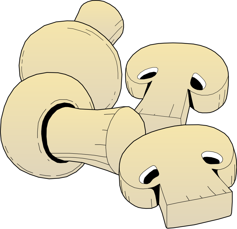 Mushrooms clipart free download clip art on - ClipartBarn