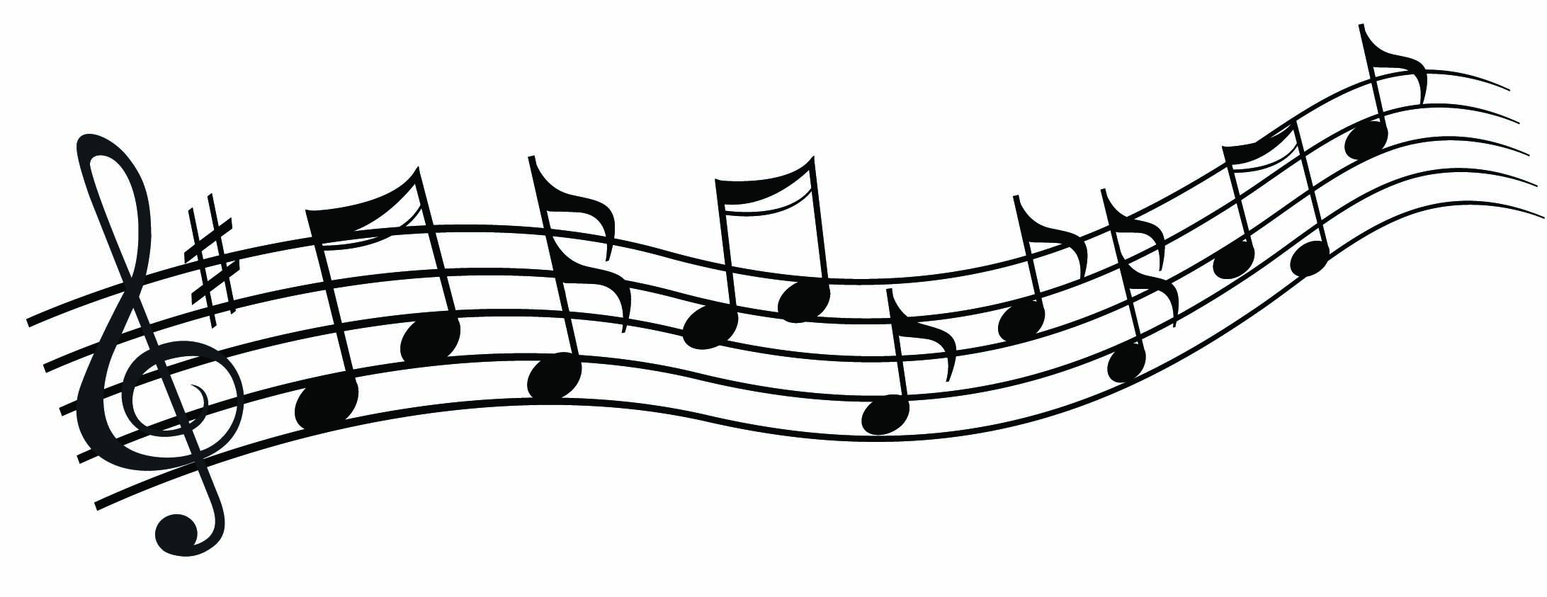 music clipart - Music Clipart Black And White