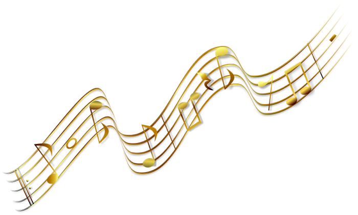 Music Instrument Clipart Blac - Music Staff Clipart