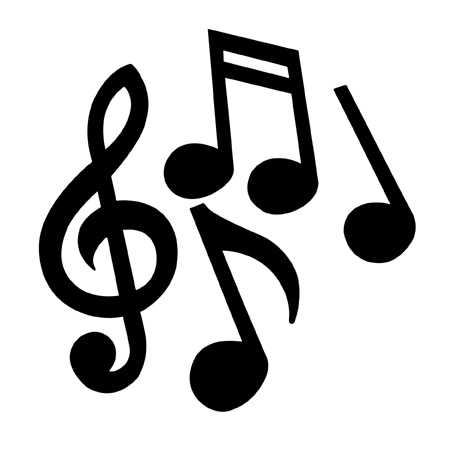 Music Notes - Clip Art Music Notes