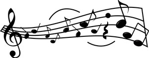 ... Music Notes Clipart Image - Sheet Music Design with Notes ...