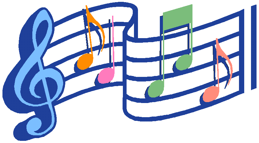 Musical clip art music notes