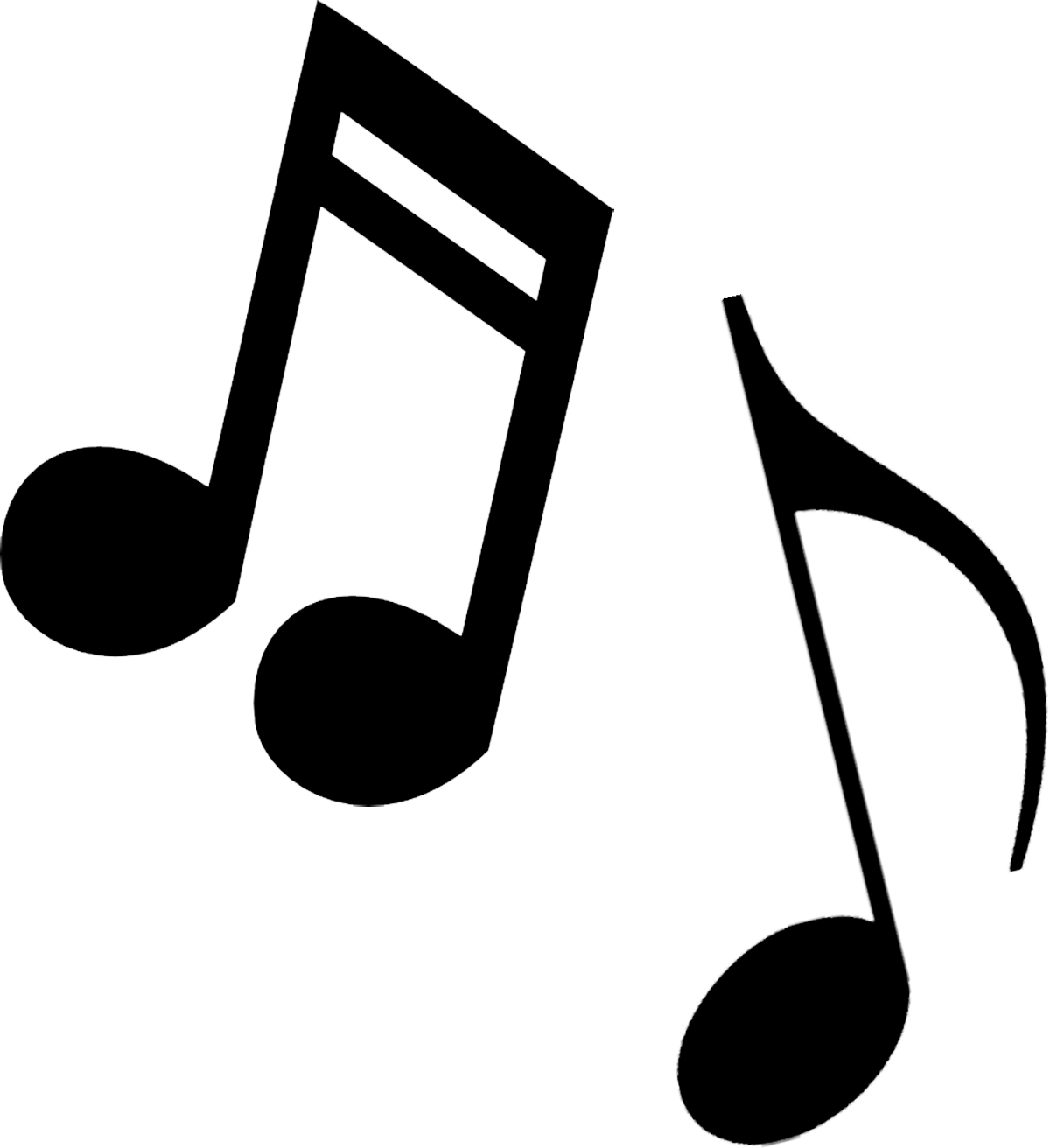 Music clip art notes free .