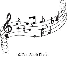 Music Staff Clipart Black And