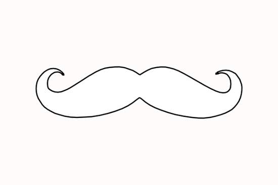 Mustache Clipart French Musta - Mustache Clipart