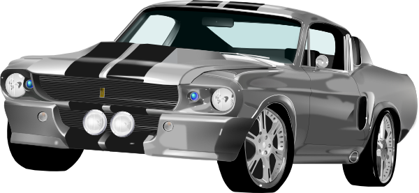 Mustang 500gt Clip Art - Ford Mustang Clip Art