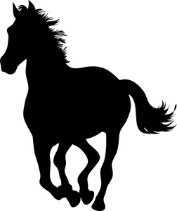 Mustang Clip Art. Download:. Running horse .