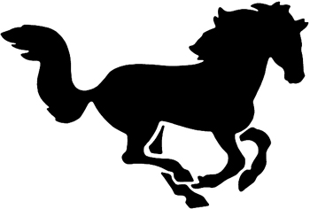 Mustang horse clipart - ... ... SwimStrong : Strongsville .