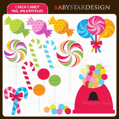 My Grafico Candyland Clipart .