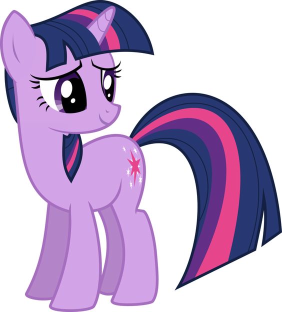 my little pony clip art | My Little Pony vector - smiling Twilight Sparkle by Krusiu42