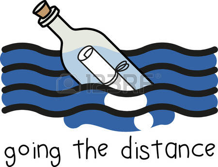 A message in a bottle carries - Mystique Clipart