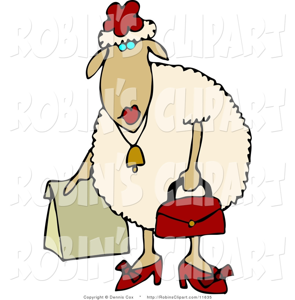 Clipart Illustration of a Gre