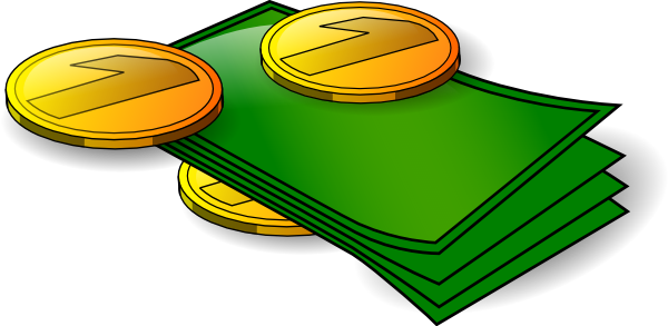 pile of money clipart