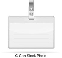 ... Name Tag Isolated on white - Vector Name Tag Isolated on.