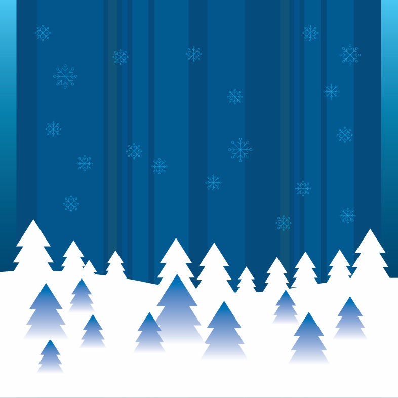 Name Vector Abstract Winter Background