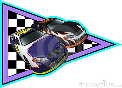 Nascar Race Cars Clipart