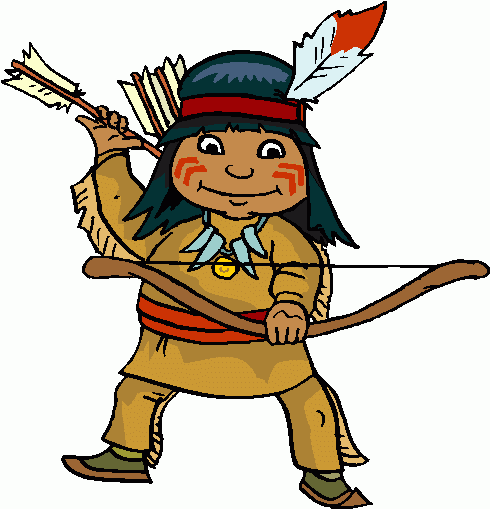 Native American Boy 2 Clipart - Native Americans Clipart