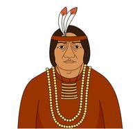 Native American Headdress Cli - American Indian Clipart