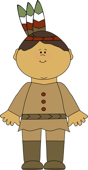 Native American Indian Boy Cl - Clipart Indian